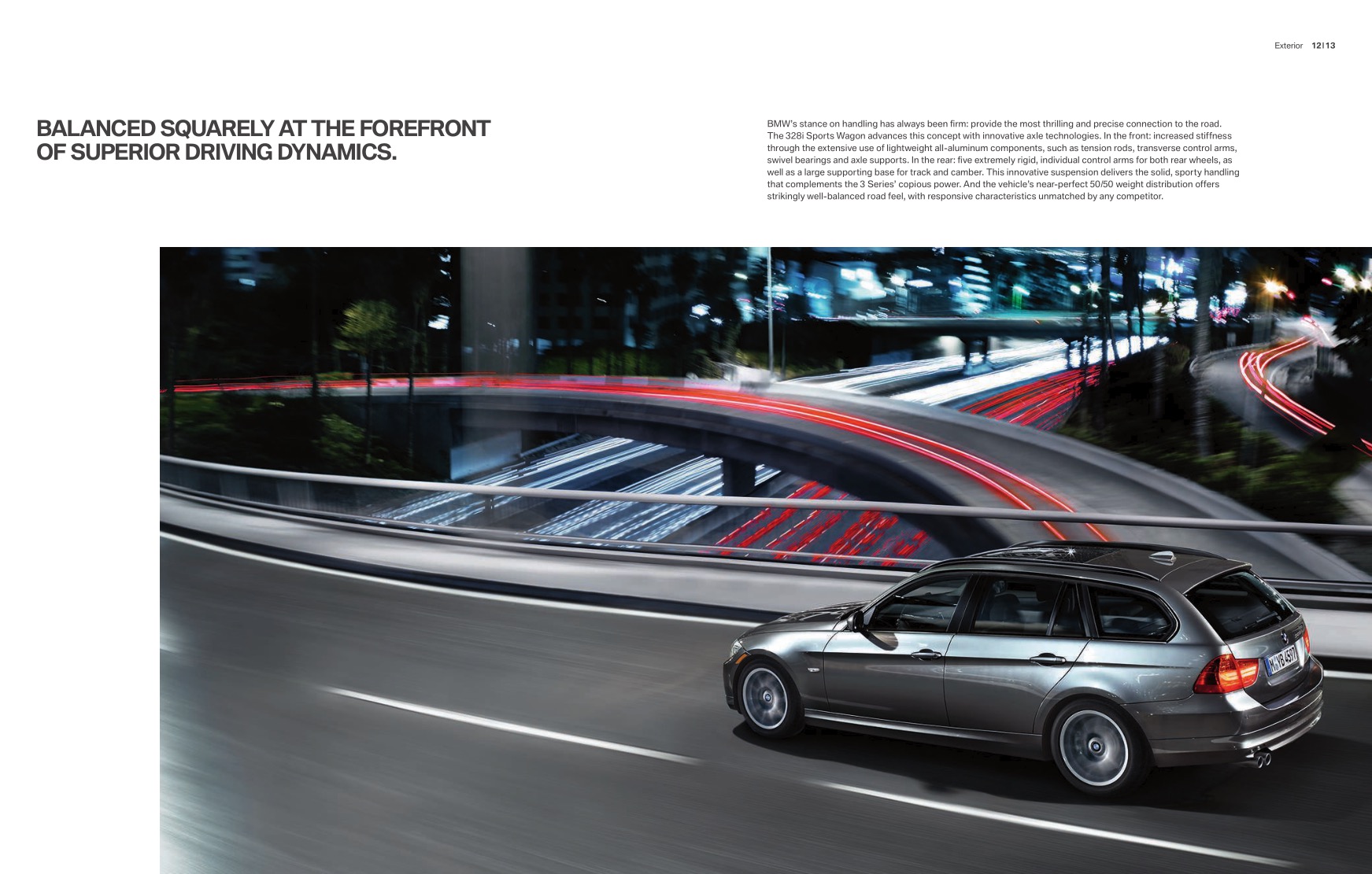 2012 BMW 3-Series Wagon Brochure Page 1